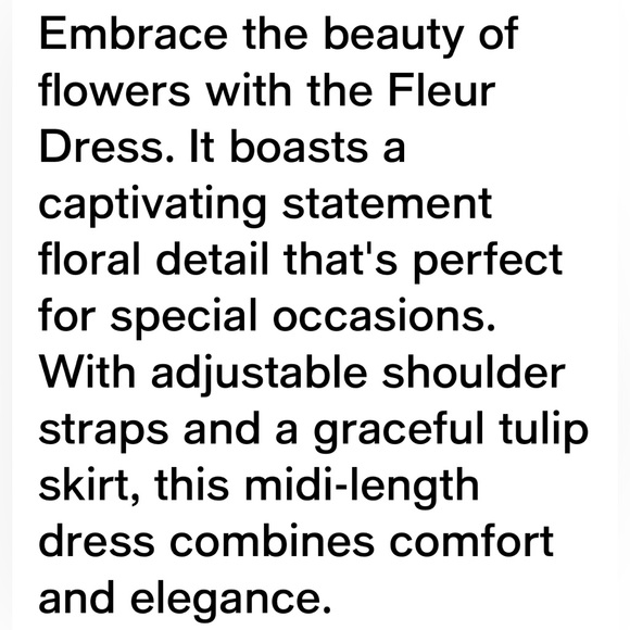 NWT Women’s Plus Size City Chic Vibrant Pink Fleur Midi Dress w/ Spaghetti Strap - Picture 6 of 7